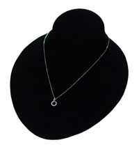 Black Low Level Jewelry Bust
