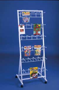 Floor Rack - 30 Hook, Six Level