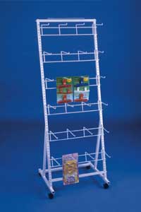 Floor Rack - 24 Hook, Six Level