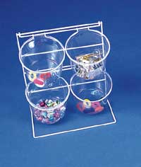 Four Jar Countertop Rack