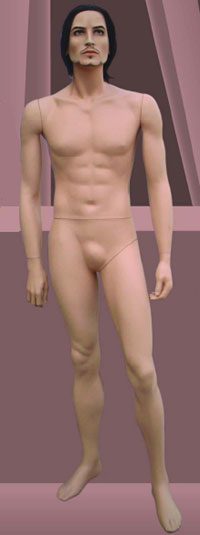 Dave Male Mannequin with Wig