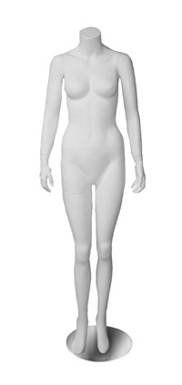 Value Priced Headless Female Mannequin Hands by Sides 