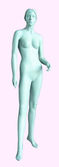 Fleshtone Sculptured Female Mannequin