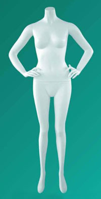 Value Priced Headless Female Mannequin Hands on Hips