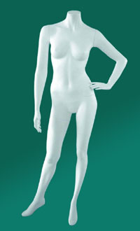 Value Priced Headless Female Mannequin Left Hand on Hip