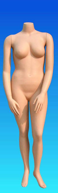 Headless Plus Size Mannequin