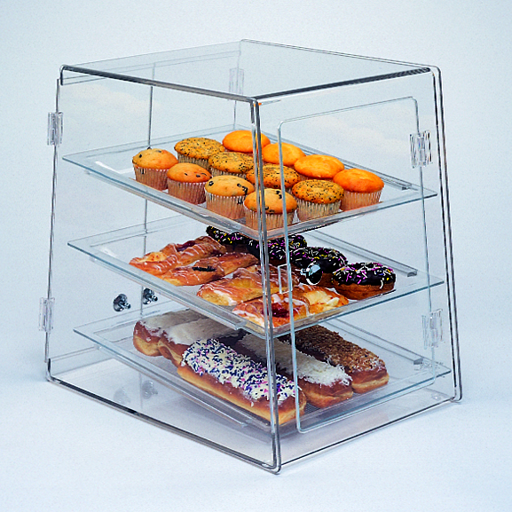 Self Serve Bakery Display Case - Three Tier