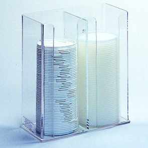 Two Compartment Lid Dispenser