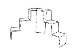 Twin Staircase Small