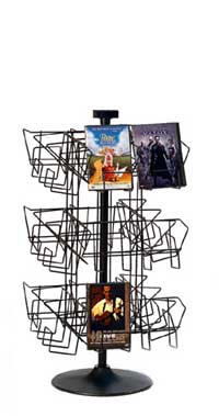 DVD Display - Spinner Rack