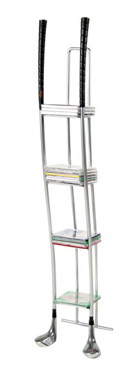 Golf Display CD Rack - Golf Furniture