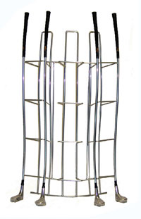 Golf Club CD and DVD Display Rack