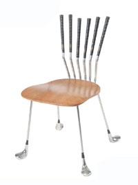 Golf Club Chair - Classic Side