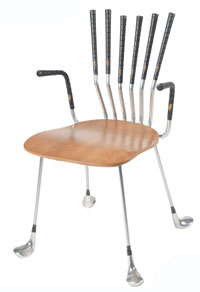 Golf Club Chair with Arms