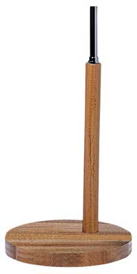 Oval Wood Base