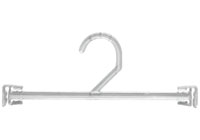 10" Clear Plastic Bra and Panty Hanger