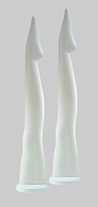 Elliptical Shaped Hosiery Leg Form