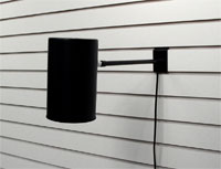 Slatwall Light, Black