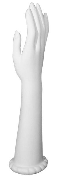 15" Women�s Right Hand Display Form � White