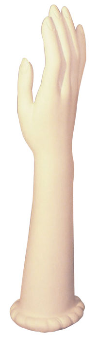15" Women�s Right Hand Display Form � Fleshtone