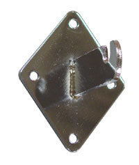 Grid Wall Mount Bracket Chrome