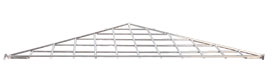 Grid Corner Shelf Chrome