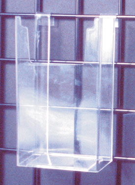 Grid Brochure Holder 4" x 9"