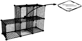Clear Plexi Liner 13 1/5" Square