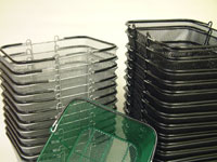 Mesh Metal Shopping Basket Set