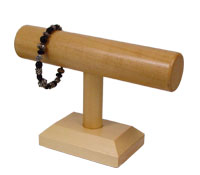 Solid Oak T-Bar Display - 7 1/2" X 4 7/8" 
