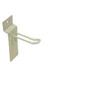 Slatwall Hooks - 2" Loop Peg Hook White
