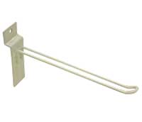Slatwall Hooks - 6" Loop Peg Hook White