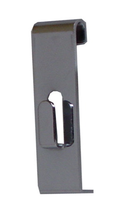 Gridwall Utility Hook - Chrome