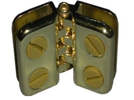 Brass Hinge Connector