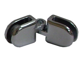 Connector; Hasp Chrome