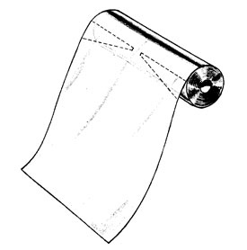 Poly Bags 1" Mil 24" x 8" x 72" Clear