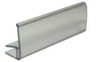 Clear Ticket Holder For 1/4" Shelf
