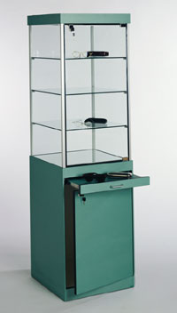 Square Optical Display Tower