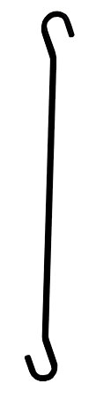Hang Hook 24" Black