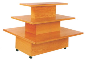 Rectangular Tri-Level Table