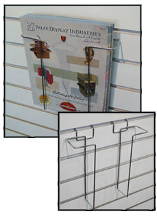 Adjustable Literature Pocket - Chrome