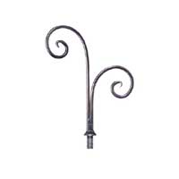 Double Scroll Finial