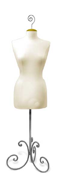 Ladies Medium Size Dress Form