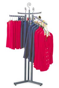 Three-Way Boutique Rack