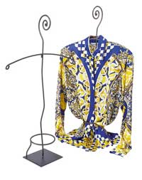 Scroll Top Blouse Display