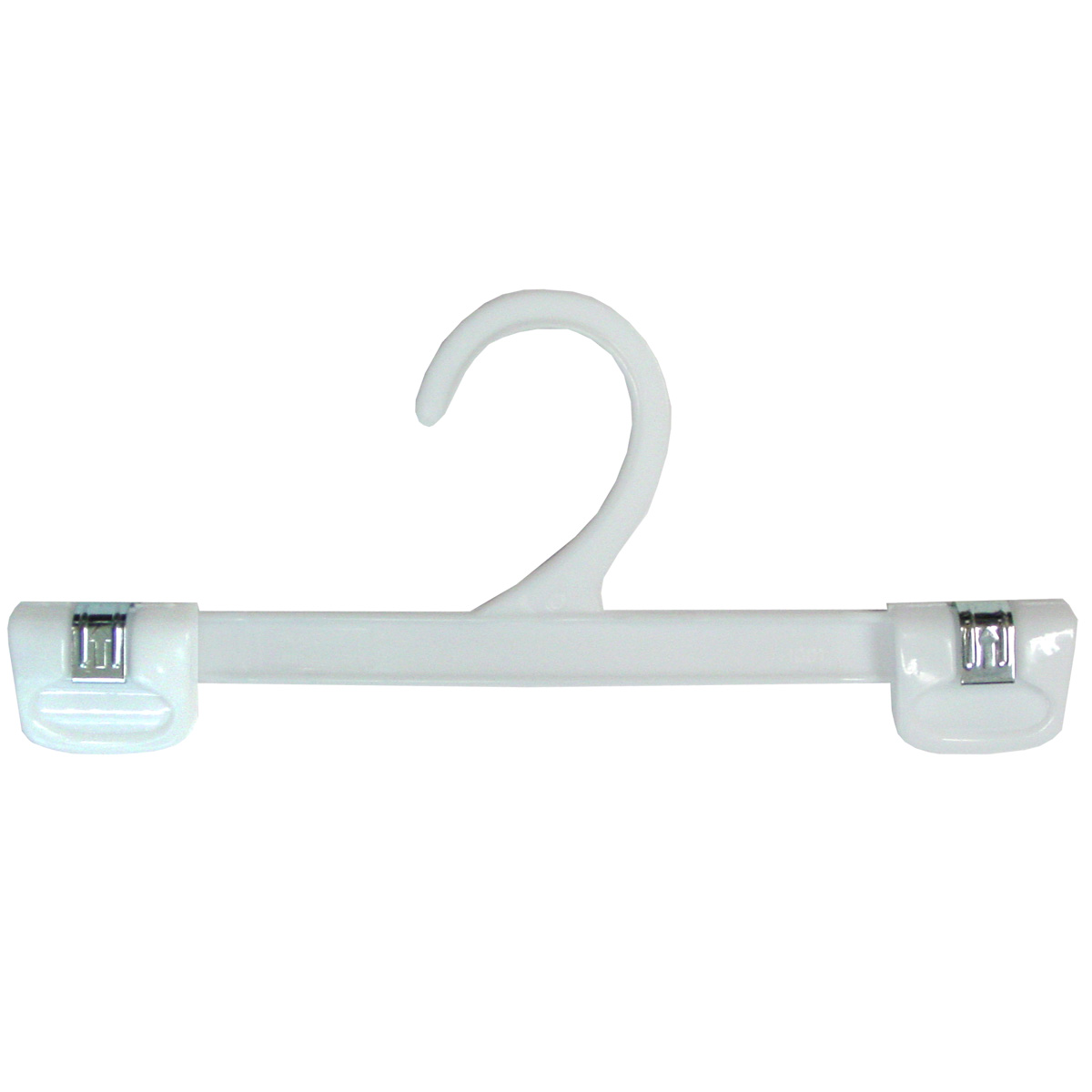 Skirt & Slack Hangers - 10" White Rigid Hook
