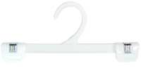 Skirt & Slack Hangers - White Rigid Hook