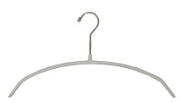 Non-Slip Hangers with Swivel - 16" White