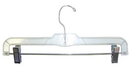 Skirt/Pant Hangers - 12" Clear
