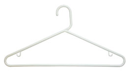 Tubular Hangers - 17" White